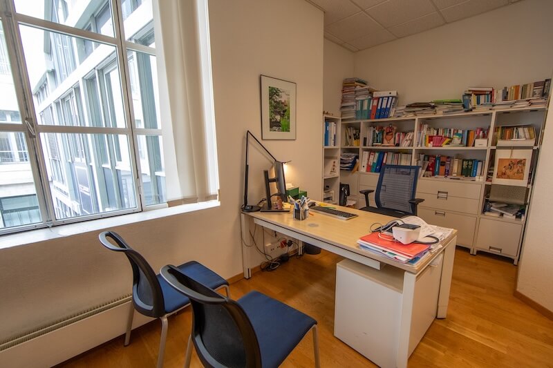 Bureau de consultation médicale à Genève